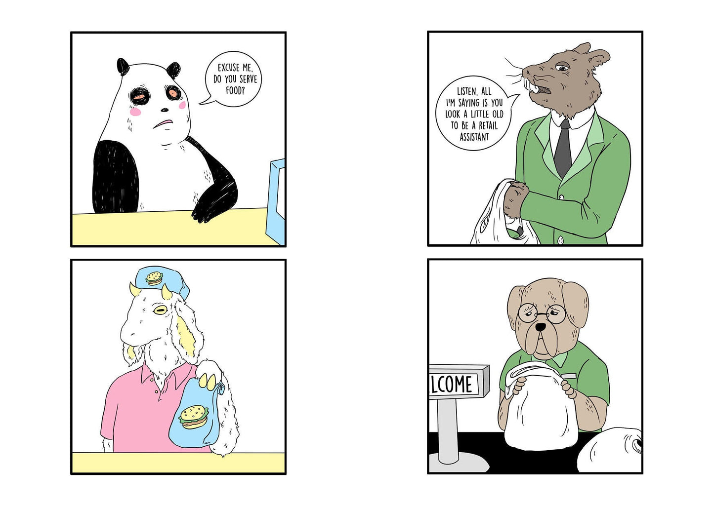 Ode To Customer Service Comic Book