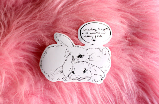 Nihilist Bunnies Stickers