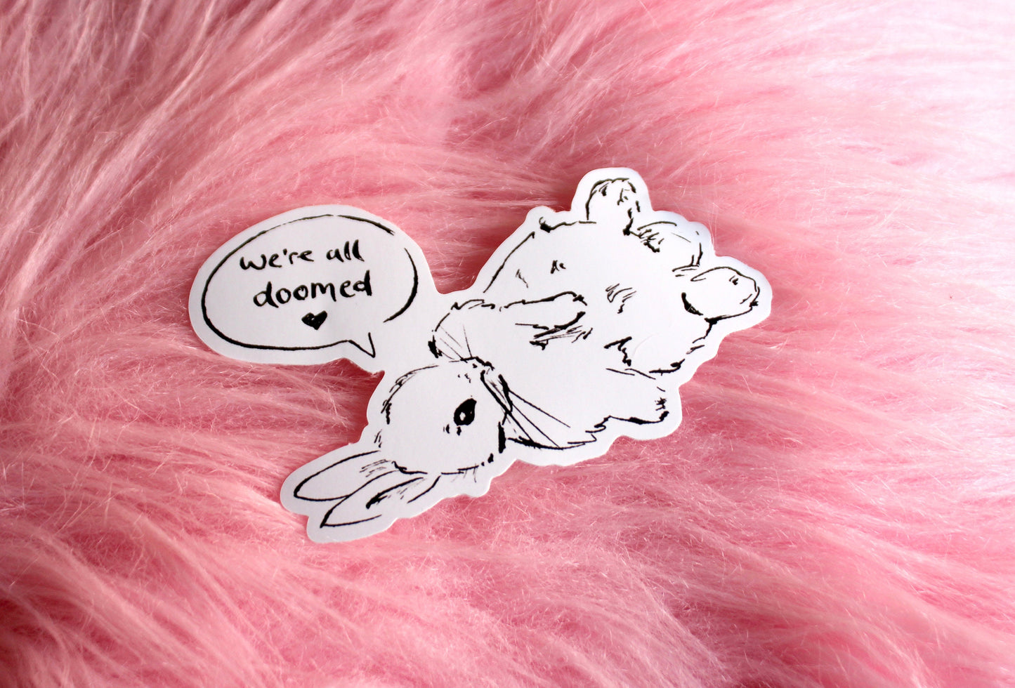 Nihilist Bunnies Stickers