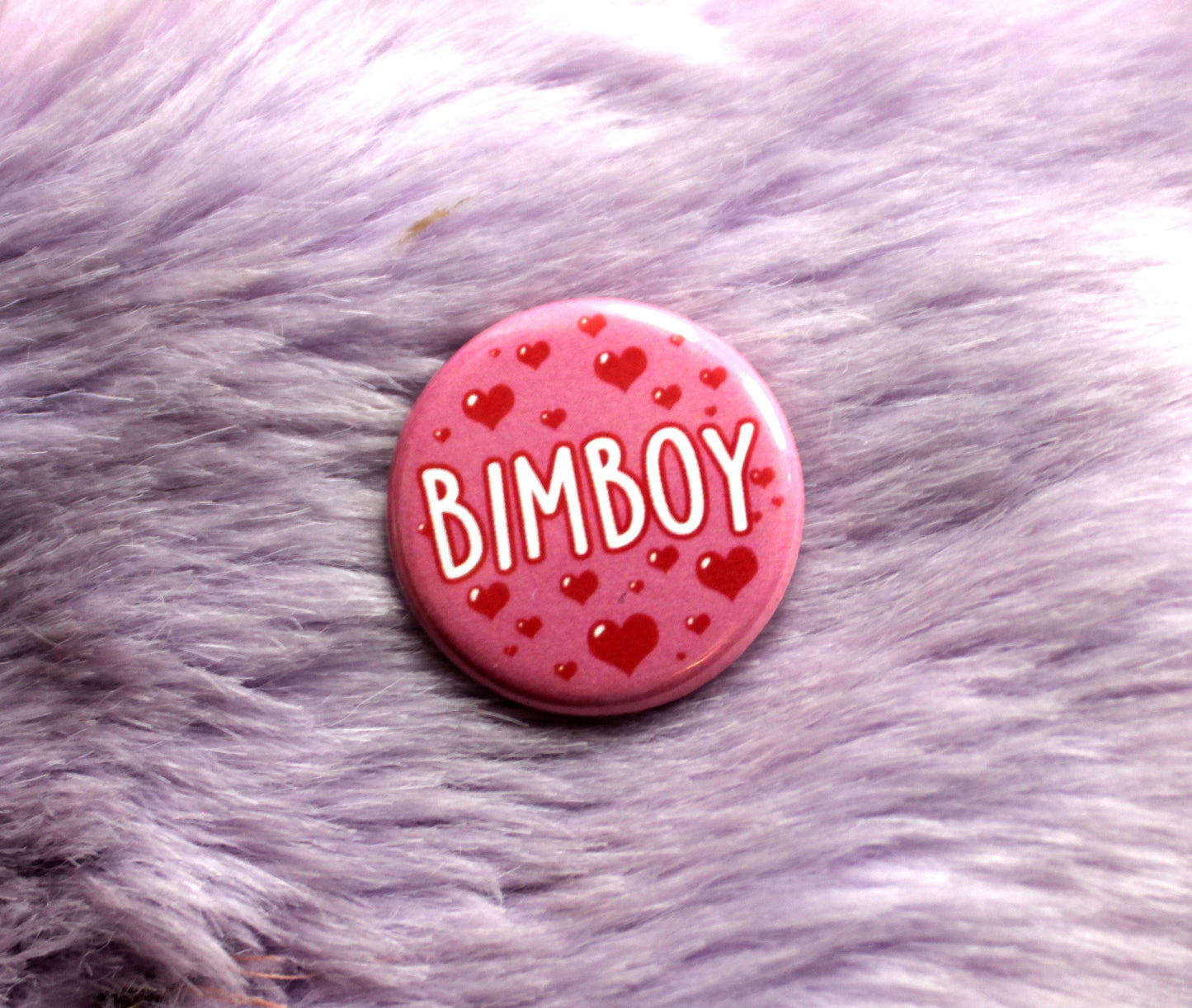 Bimbo, Bimboy, Himbo & Thembo Badges (38mm)