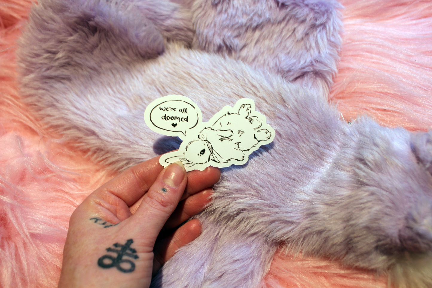 Nihilist Bunnies Stickers