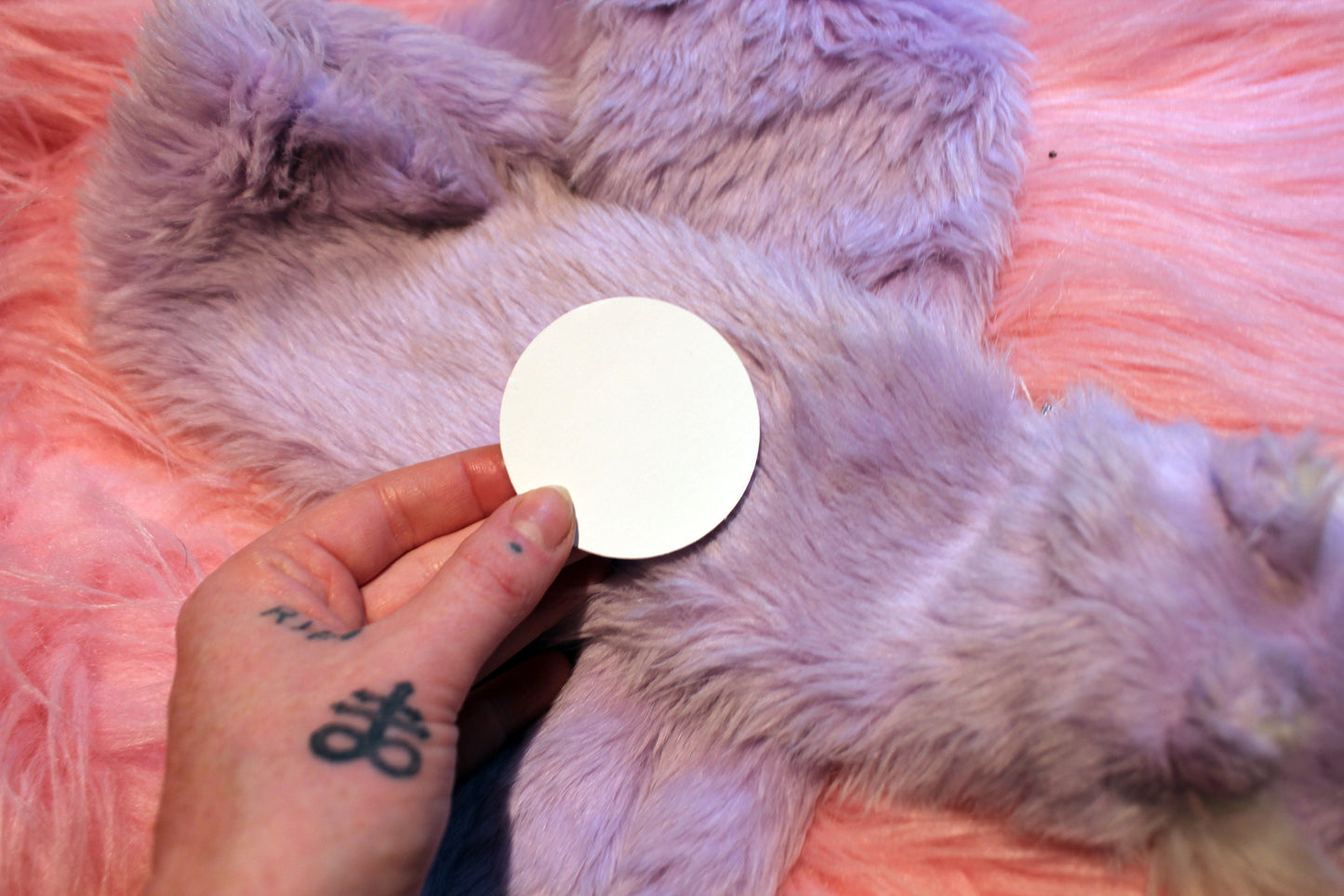 No Thoughts Head Empty Sticker (5cm)