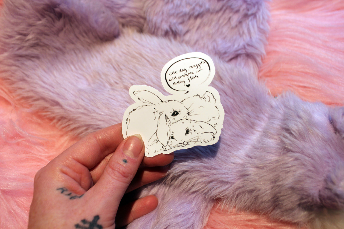Nihilist Bunnies Stickers