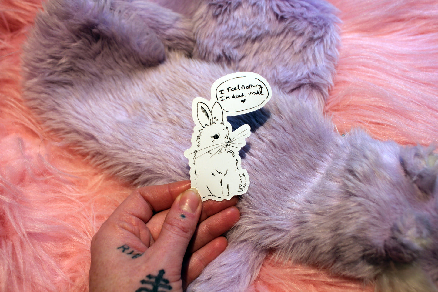 Nihilist Bunnies Stickers