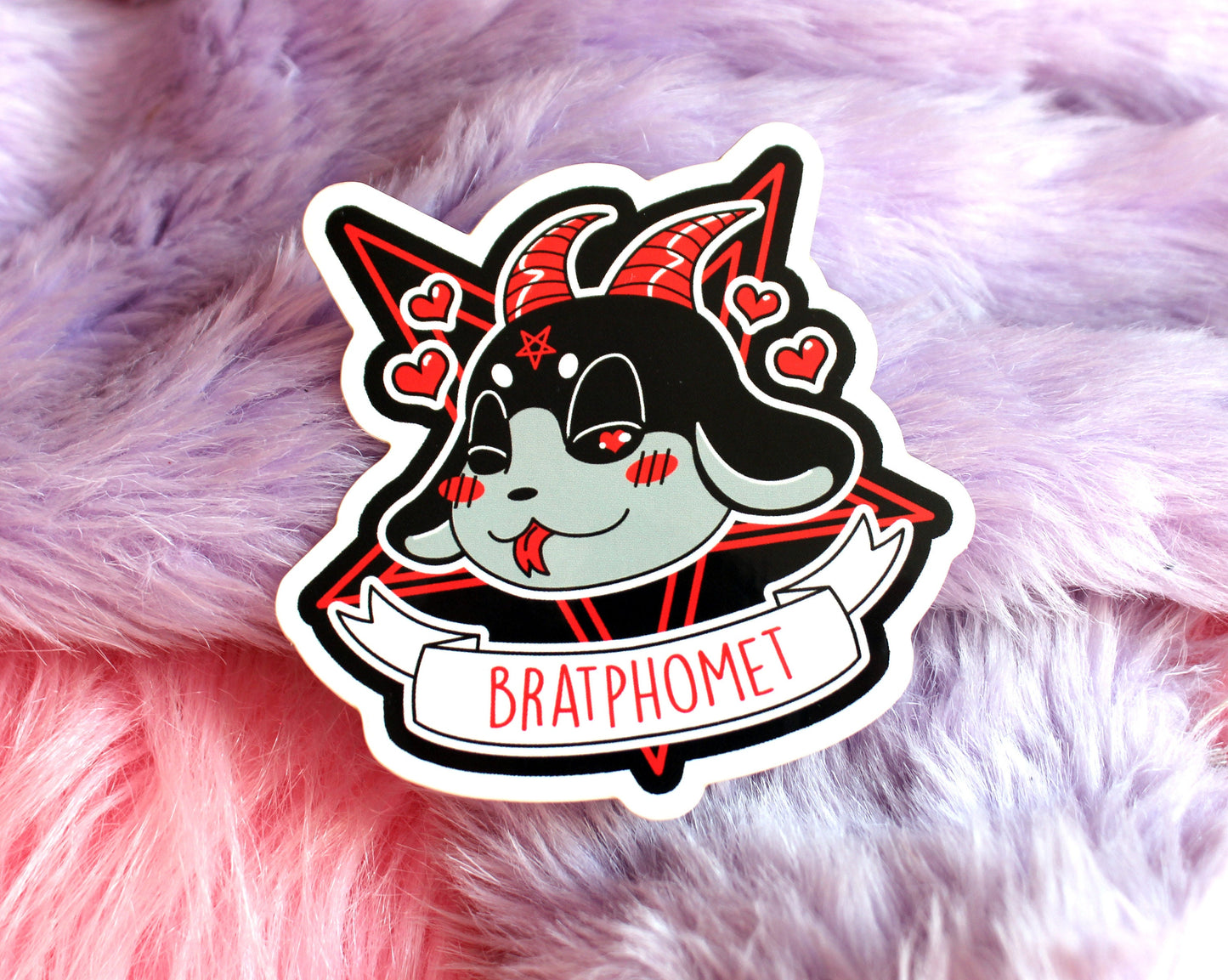 Bratphomet Stickers (7cm) - Baphomet