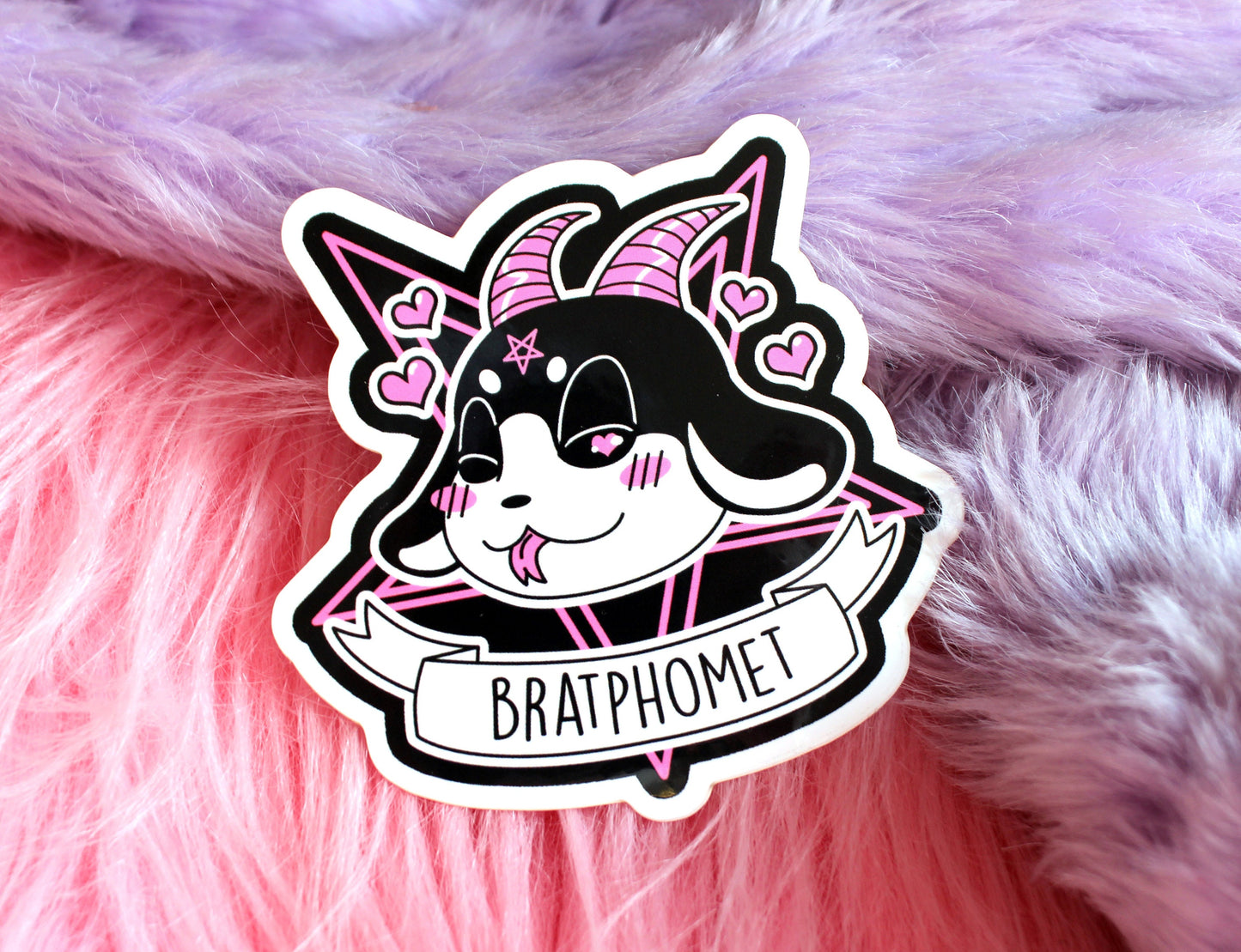 Bratphomet Stickers (7cm) - Baphomet