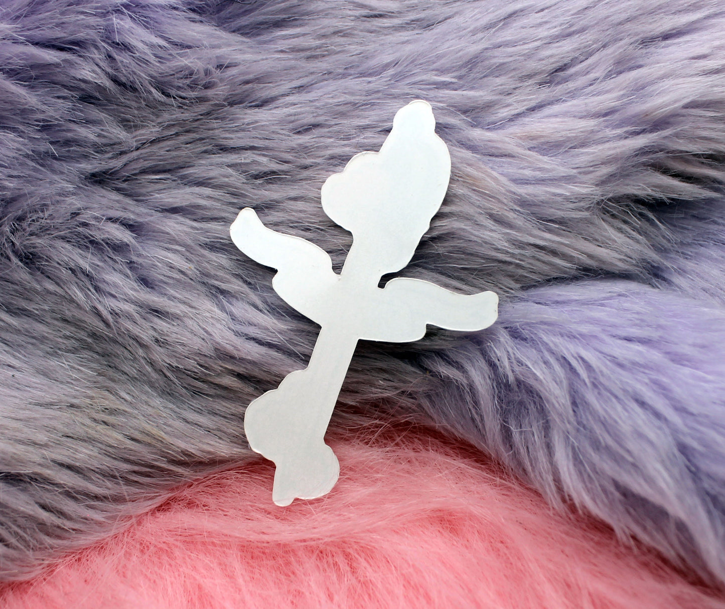 Them Fatale Sword Sticker (6cm) - Non-Binary Sword Sakura Cherry Blosssom Flowers LGBTQ