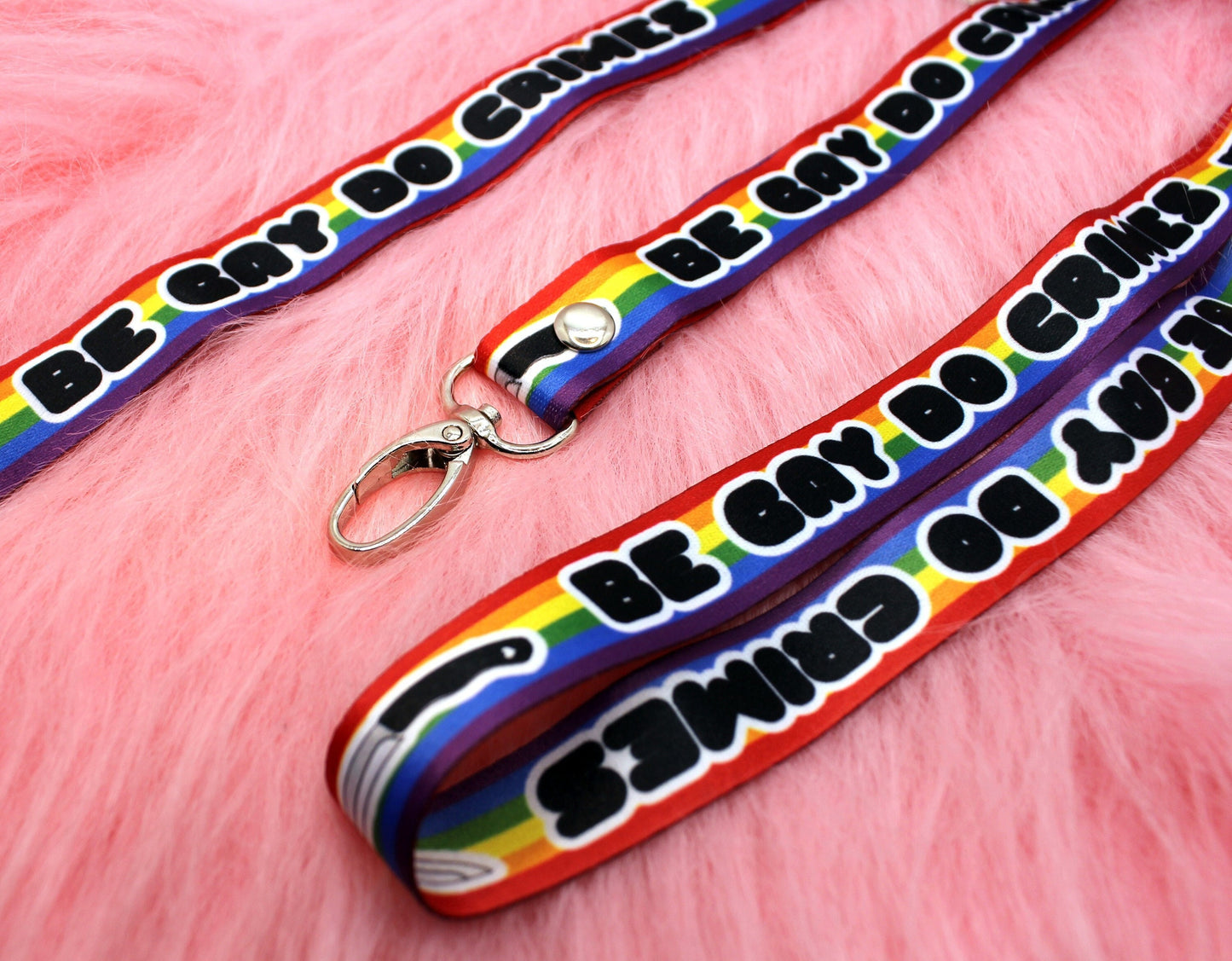 Be Gay Do Crimes 90cm Lanyard