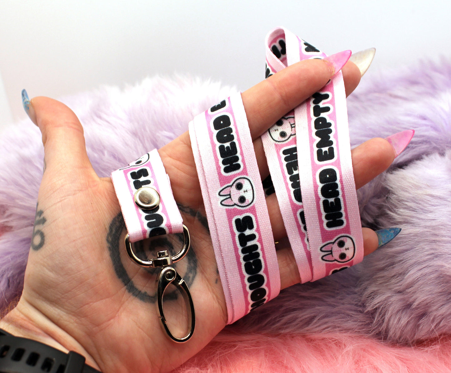No Thoughts Head Empty 90cm Lanyard