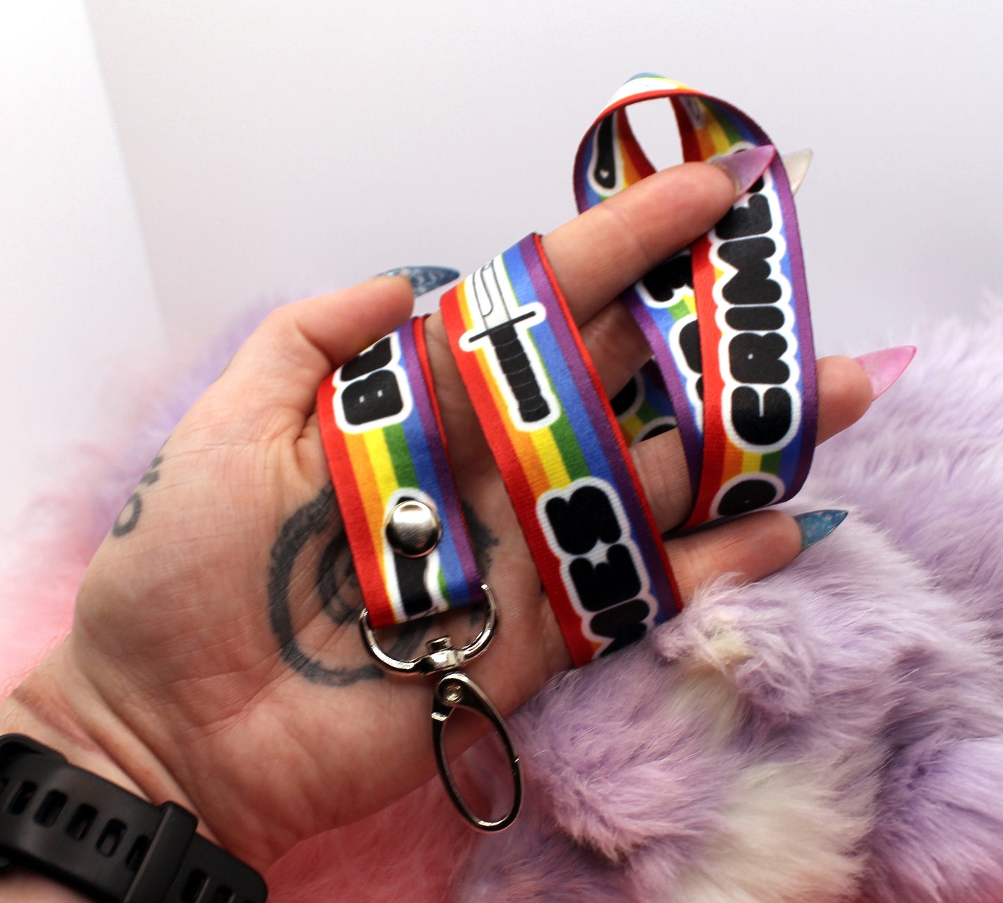 Be Gay Do Crimes 90cm Lanyard