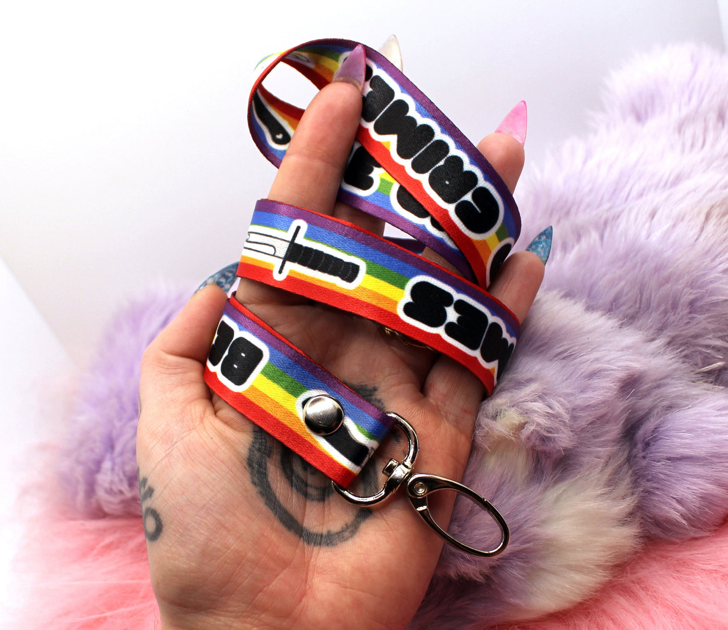 Be Gay Do Crimes 90cm Lanyard