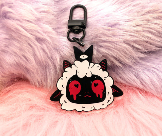 Cult of the Lamb Head Acrylic Charm (2.5inch)