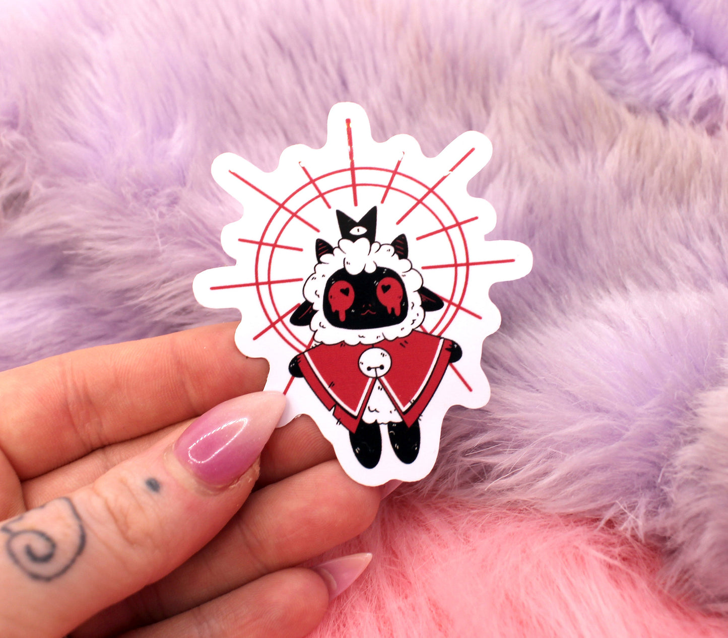 Cult of the Lamb Sticker (55mm)