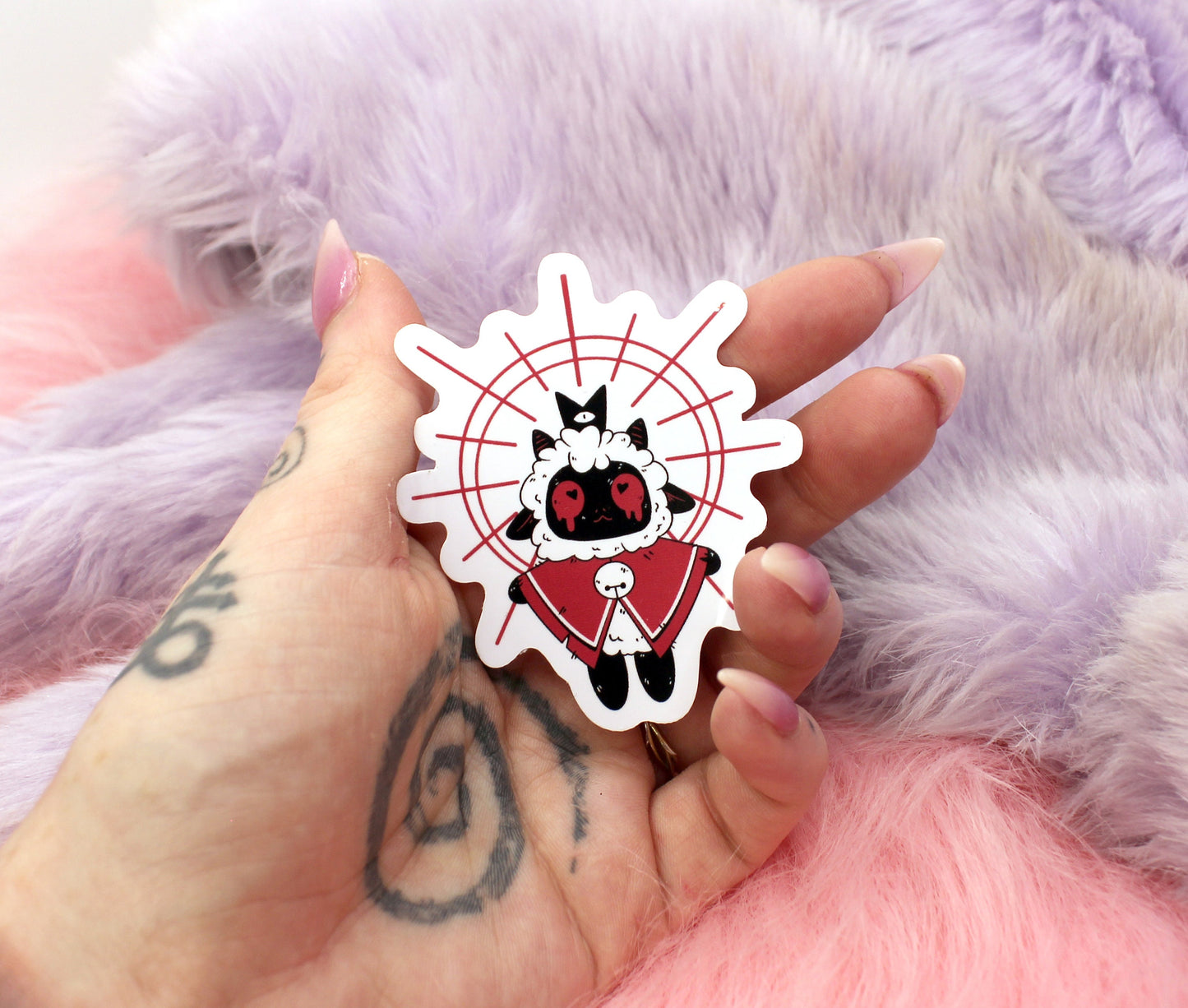 Cult of the Lamb Sticker (55mm)