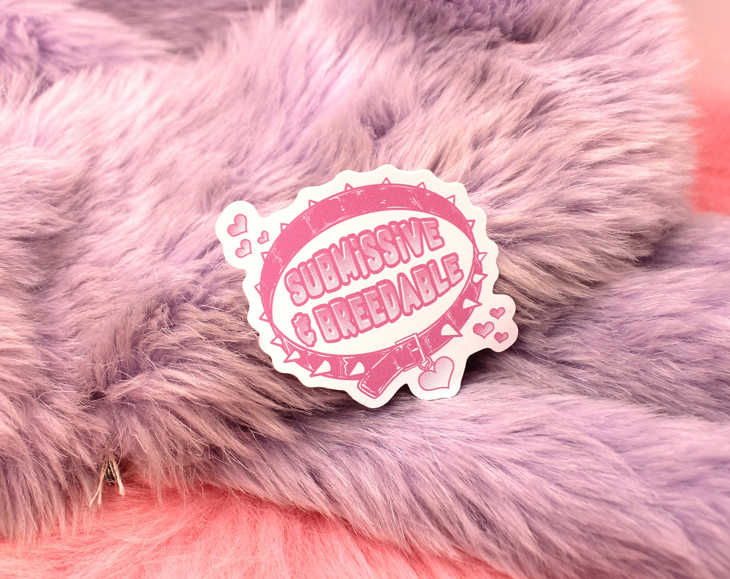 Submissive & Breedable Stickers (55mm)