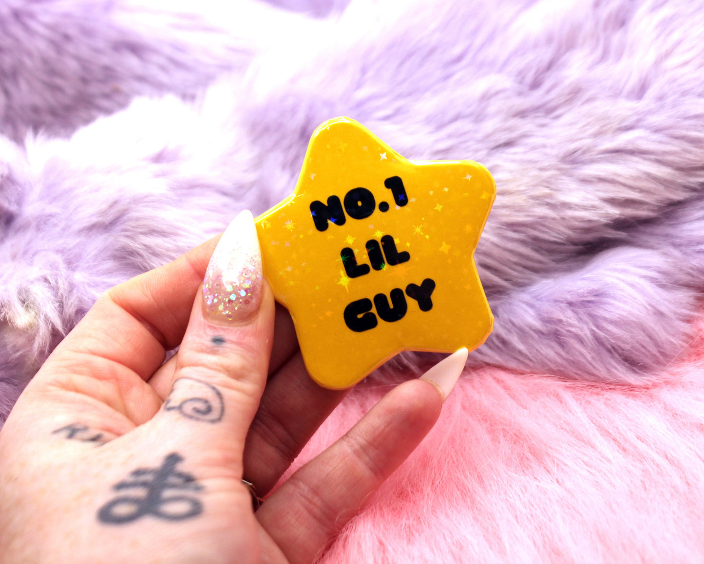 No.1 Lil Guy Star Badge (55mm)