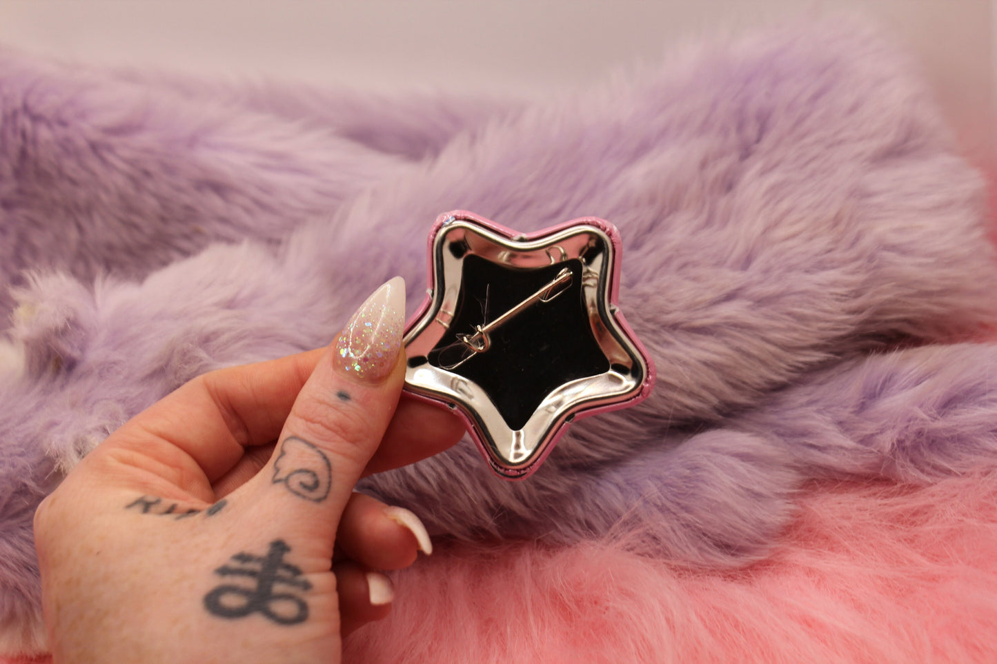 No.1 Femboy Star Badge (55mm)