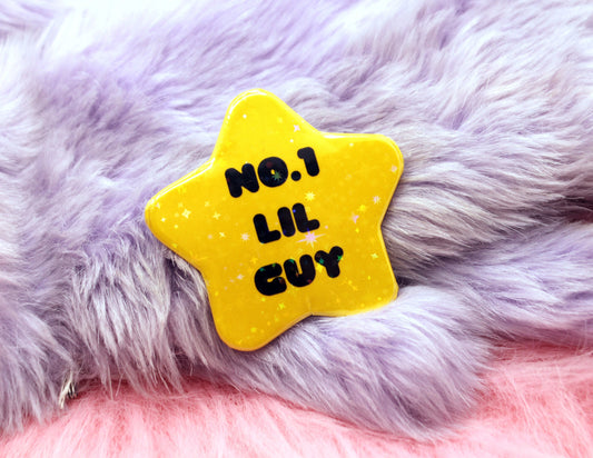 No.1 Lil Guy Star Badge (55mm)