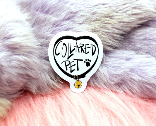 Collared Pet Sticker