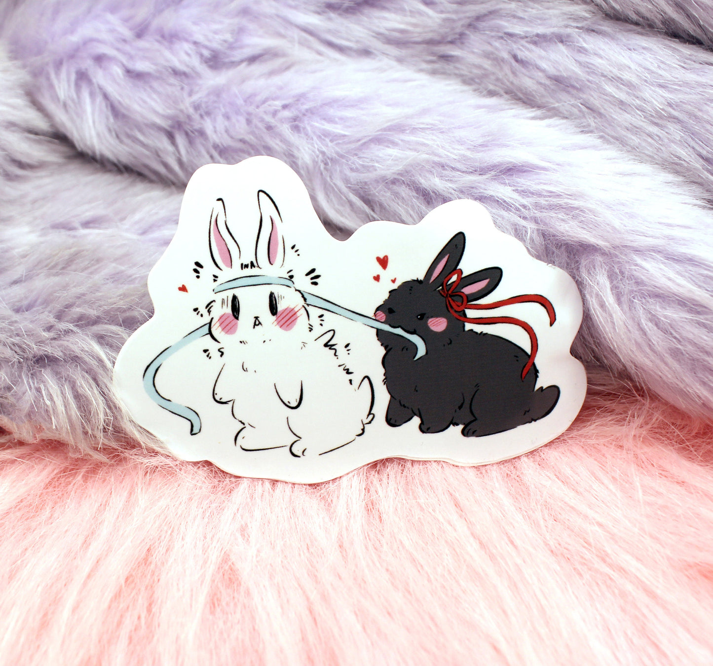 Wangxian Bunnies Sticker A (60mm)