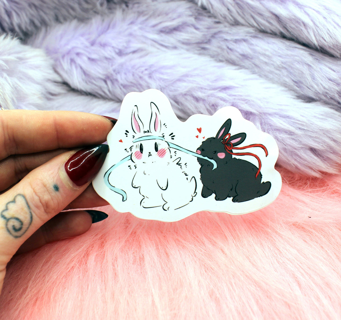 Wangxian Bunnies Sticker A (60mm)