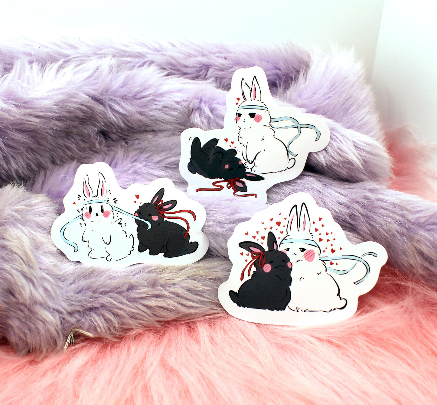 Wangxian Bunnies Sticker B (60mm)