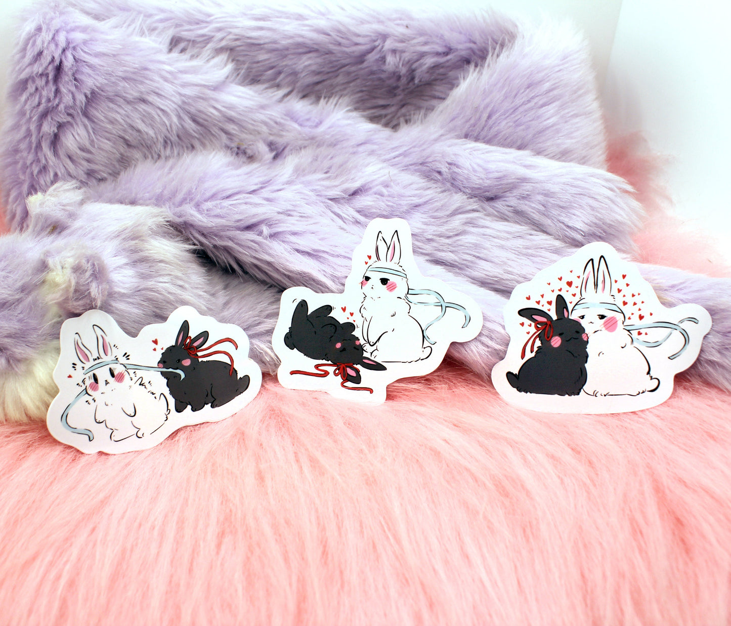 Wangxian Bunnies Sticker C (60mm)