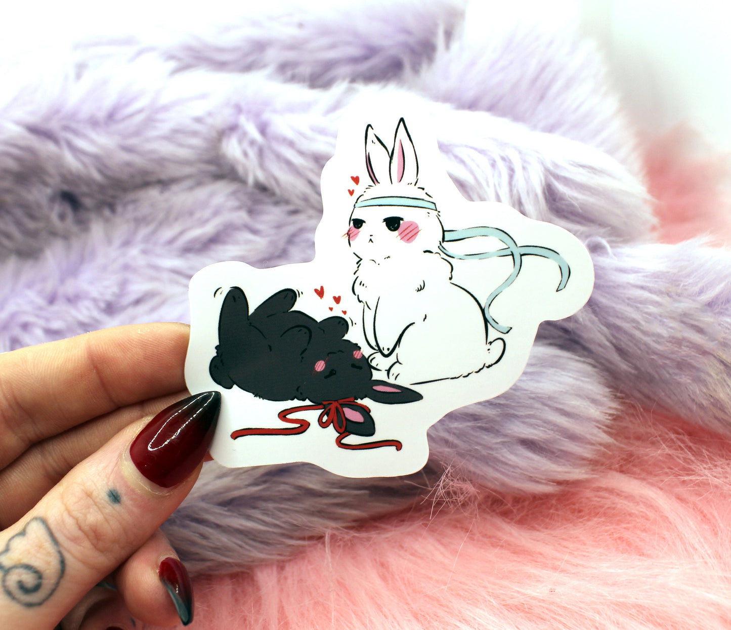Wangxian Bunnies Sticker B (60mm)