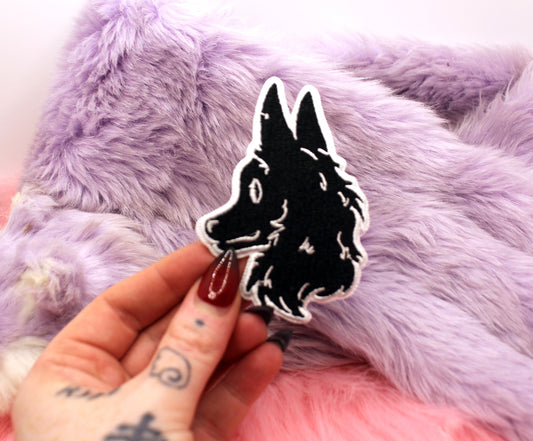 Werewolf B Iron-On Patch (80mm)