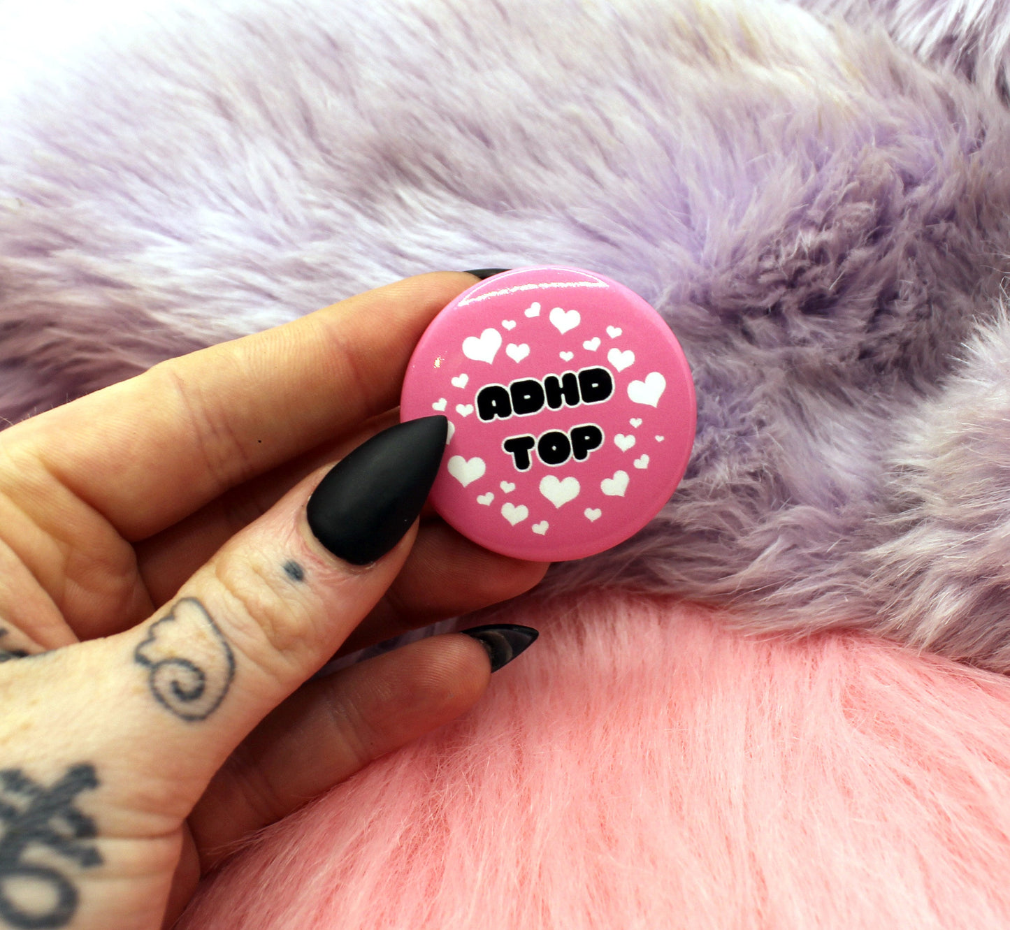ADHD Top Badge (38mm)