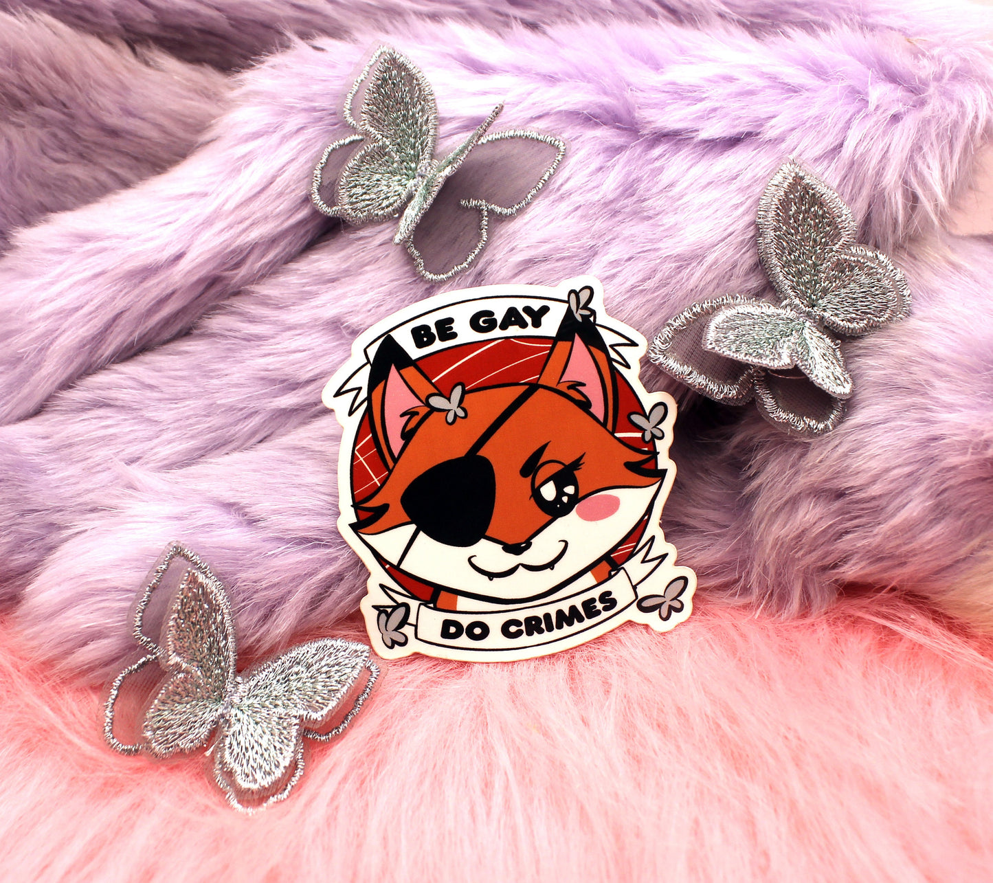 Heaven's Official Blessing Be Gay Do Crimes Sticker (6cm)