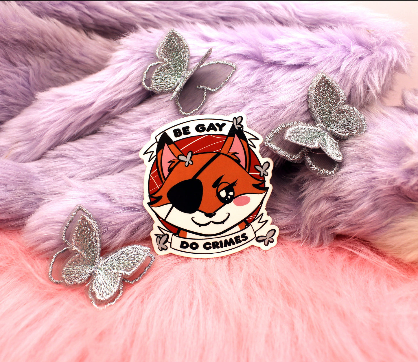 Heaven's Official Blessing Be Gay Do Crimes Sticker (6cm)