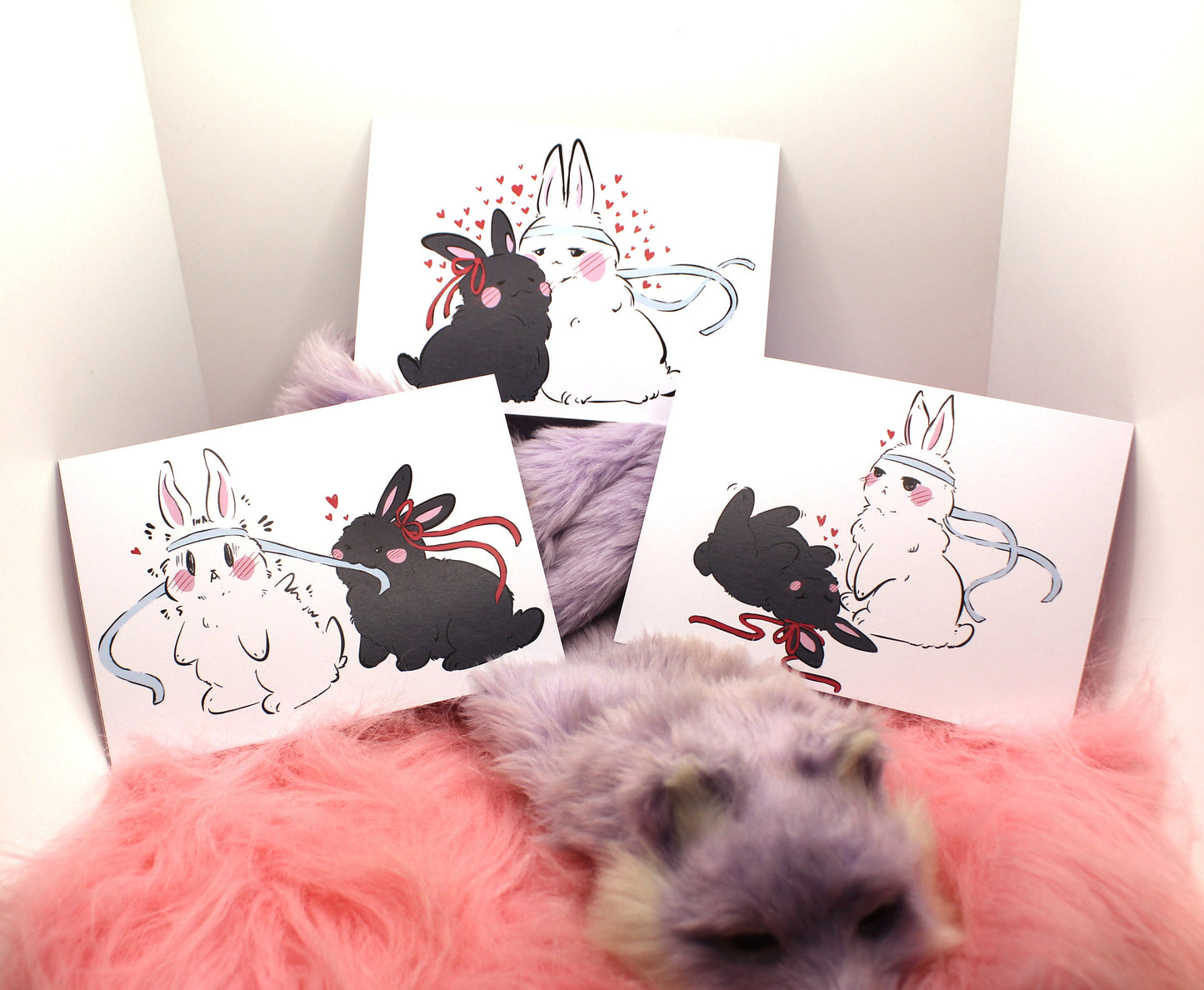 Wangxian Bunnies A6 Print A
