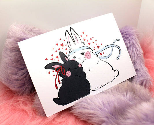 Wangxian Bunnies A6 Print A