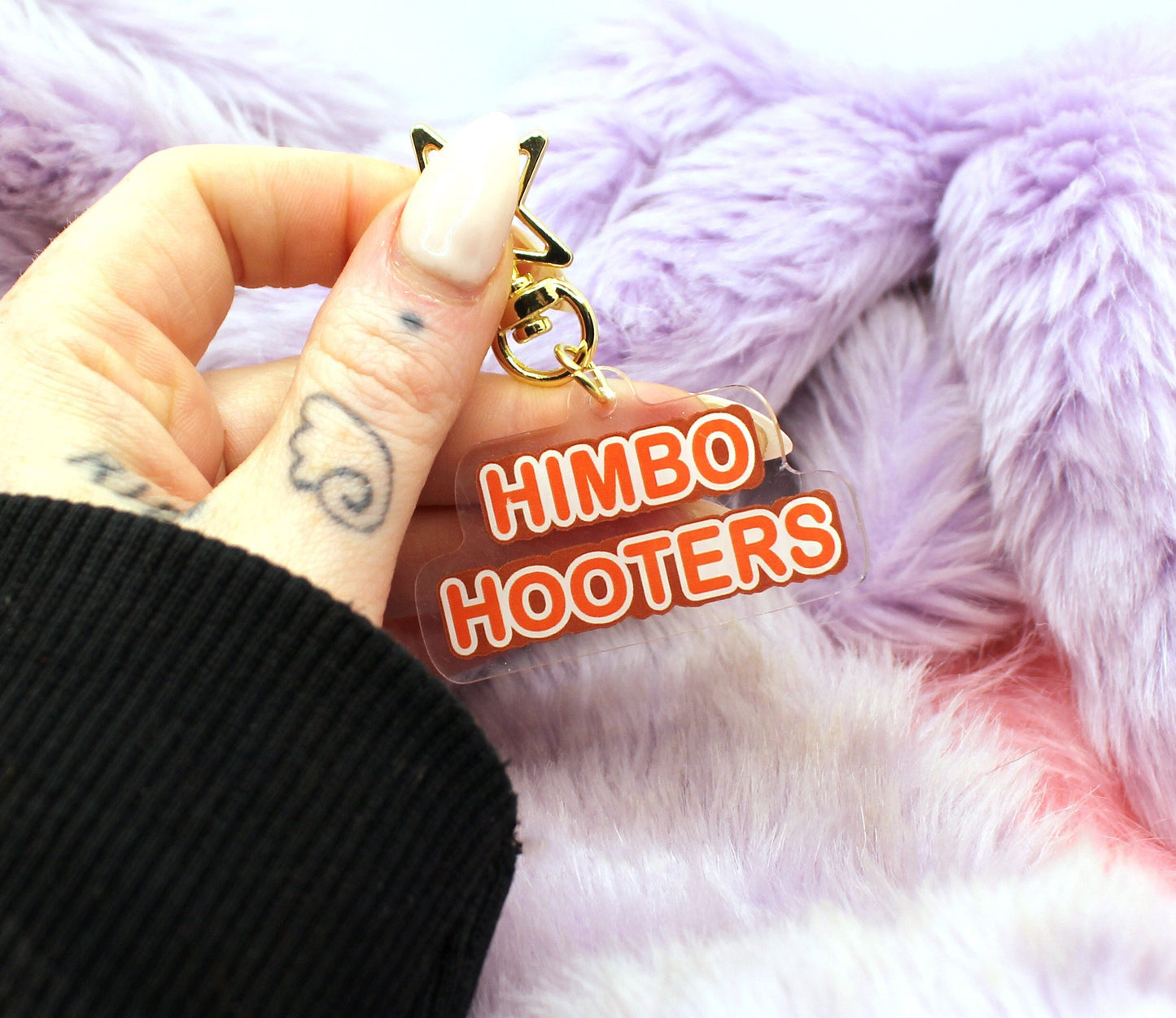 Himbo Hooters Acrylic Charm (2 inch)