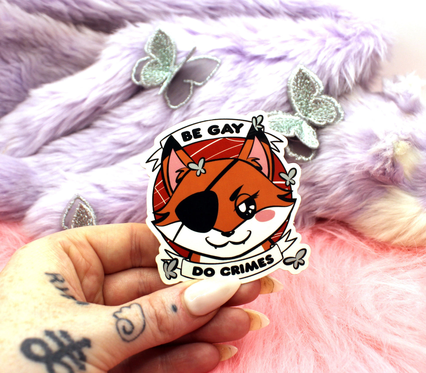 Heaven's Official Blessing Be Gay Do Crimes Sticker (6cm)