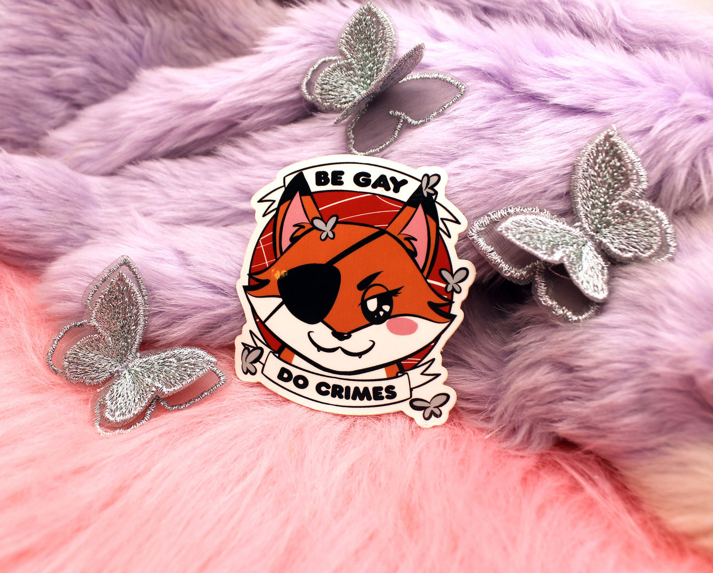 Heaven's Official Blessing Be Gay Do Crimes Sticker (6cm)