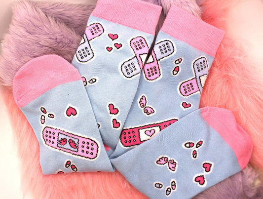 Pastel Menhera Socks (Size 3-8 UK)