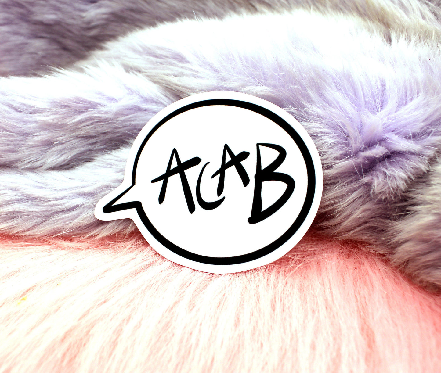 ACAB Speech Bubble Sticker (60mm)