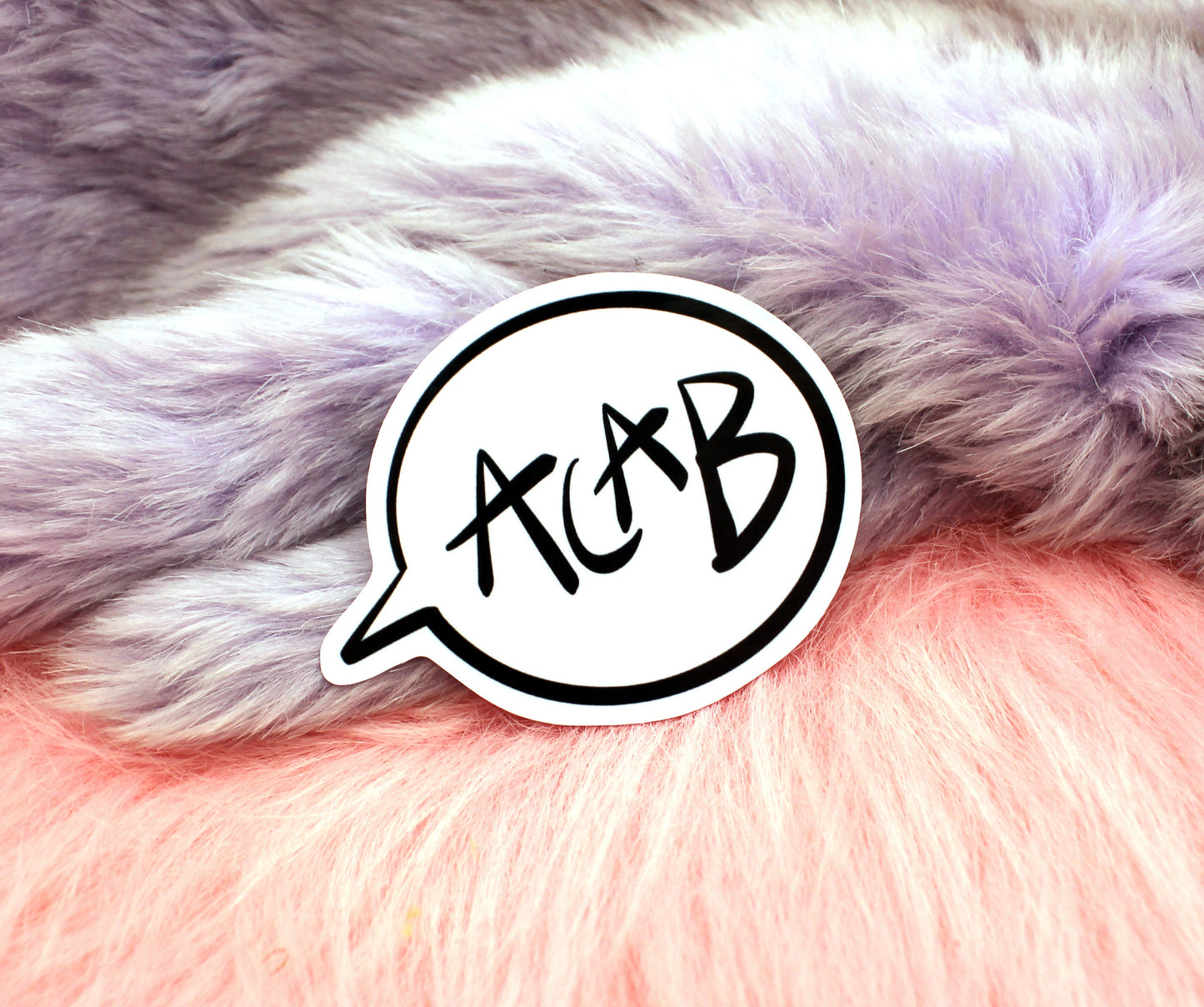 ACAB Speech Bubble Sticker (60mm)