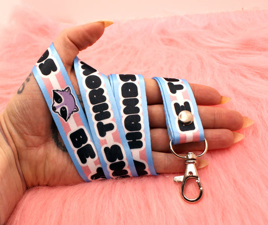 Be Trans Throw Hands 90cm Lanyard