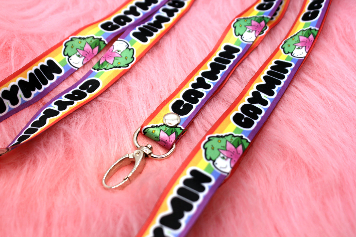 Shaymin Gay Pride 90cm Lanyard