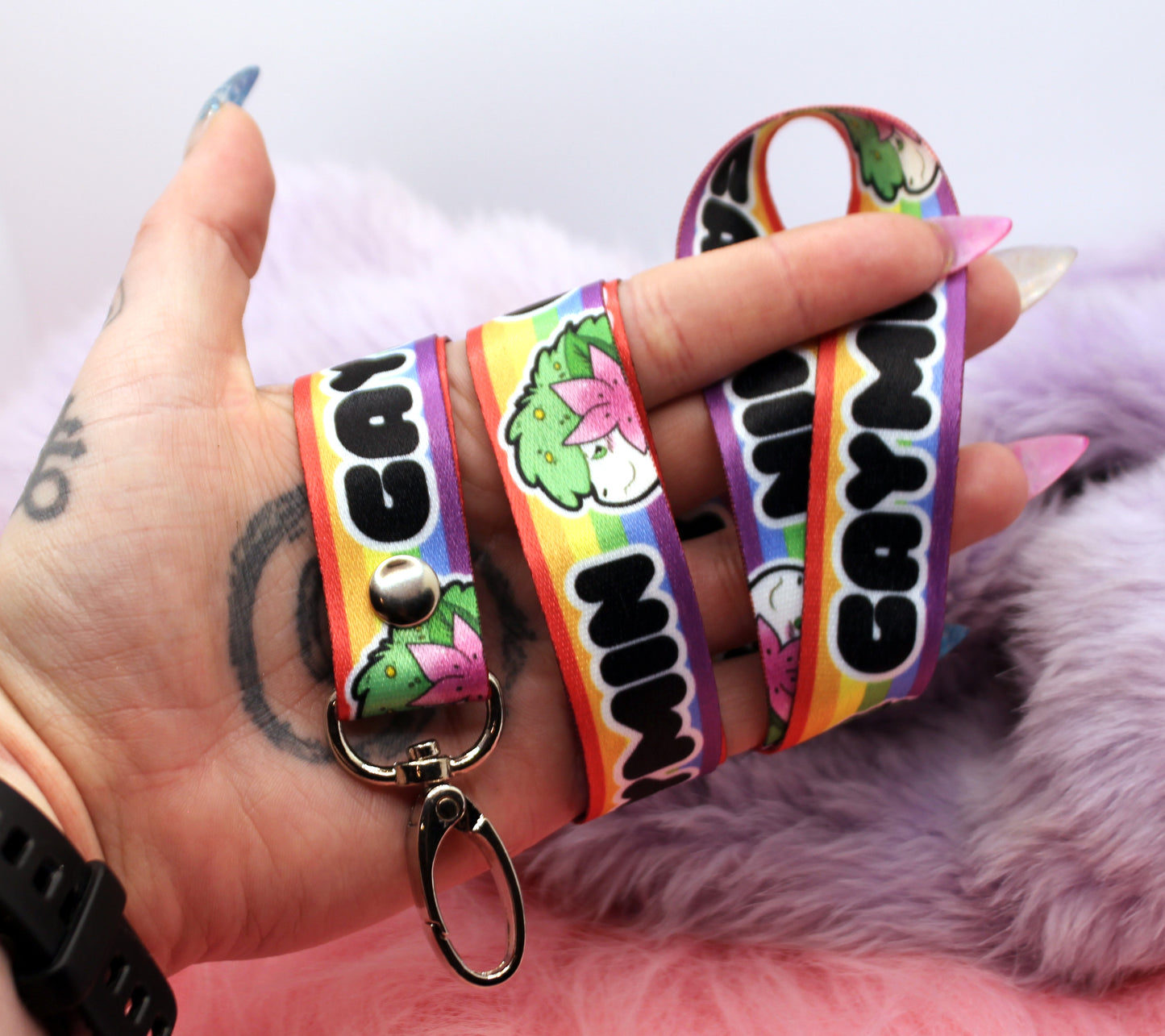 Shaymin Gay Pride 90cm Lanyard