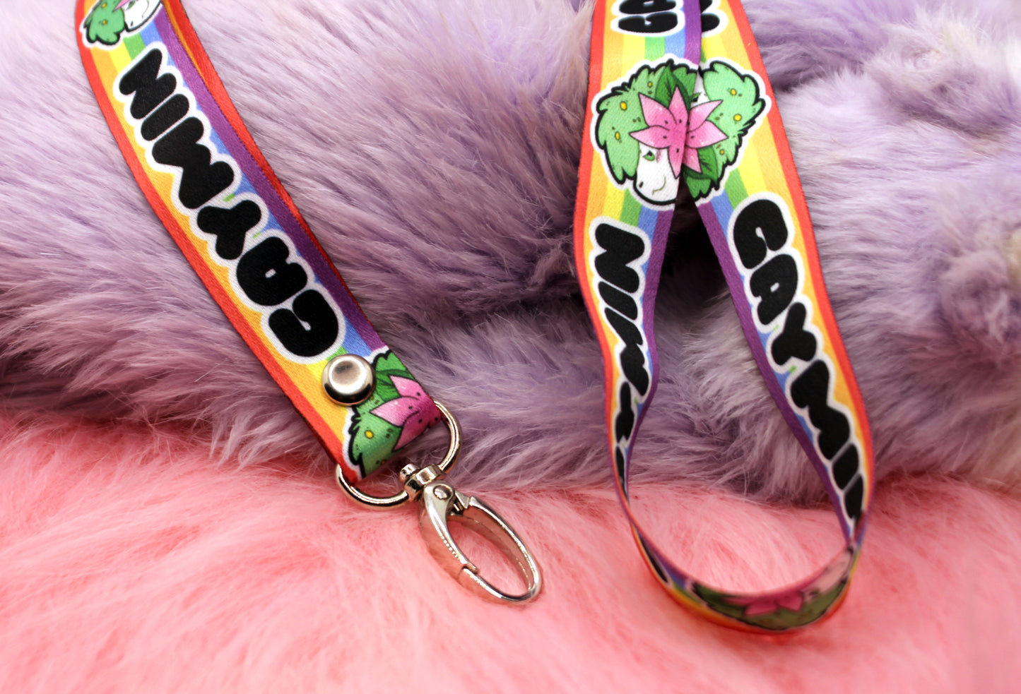 Shaymin Gay Pride 90cm Lanyard
