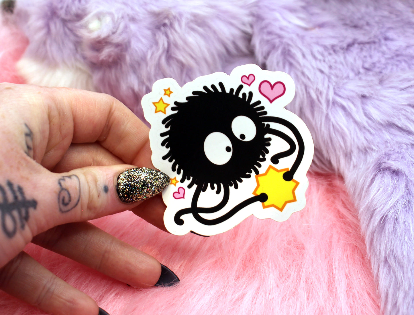 Susuwatari Sootsprite Stickers (6cm)