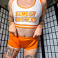 Femboy Hooters Cosplay & Sports Bra Style Crop Top