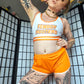 Femboy Hooters Cosplay & Sports Bra Style Crop Top