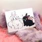 Wangxian Bunnies A6 Print B