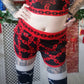Red Chain Gym Shorts (Sizes S-4XL)