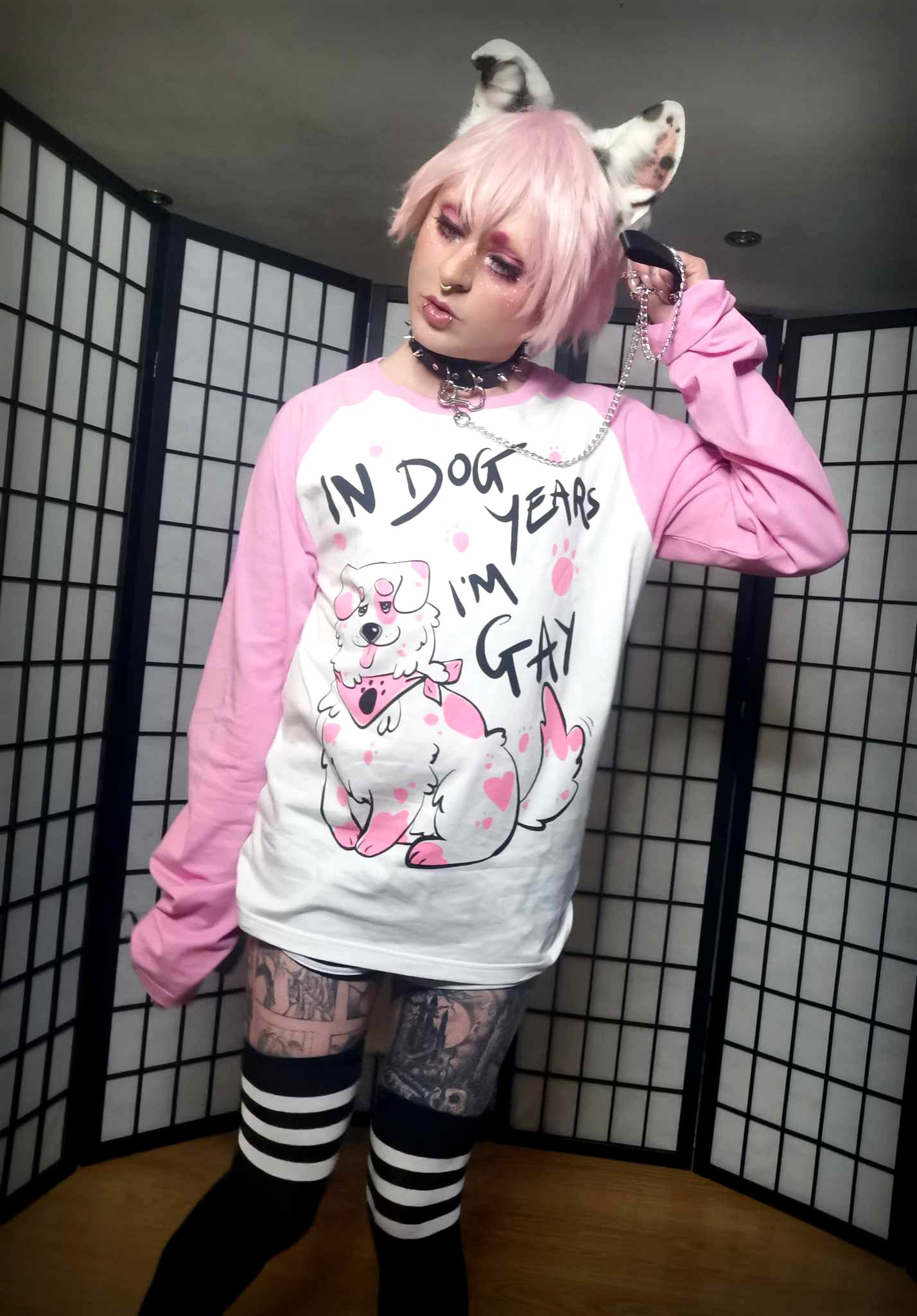 In Dog Years I'm Gay Full Outfit/T-shirt (Sizes: S-XXL)